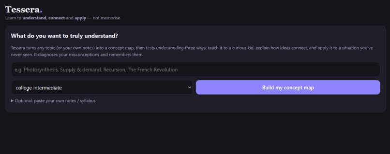 Tessera AI Tutor – screenshot 1