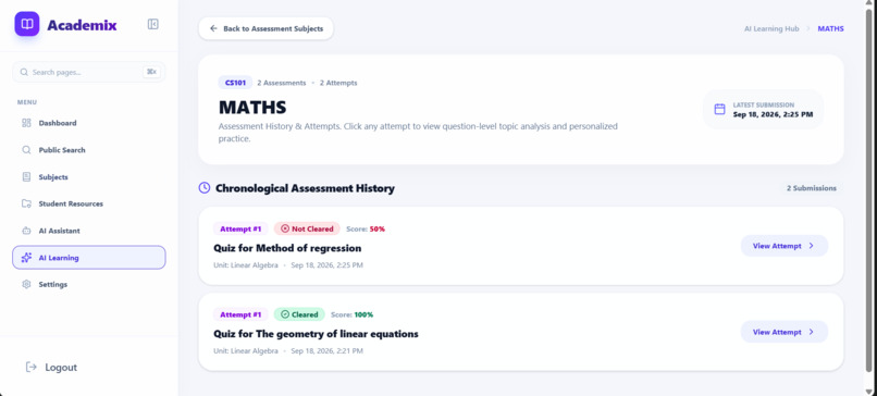 ACADEMIX – screenshot 4