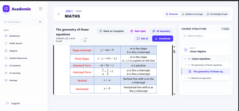 ACADEMIX – screenshot 8