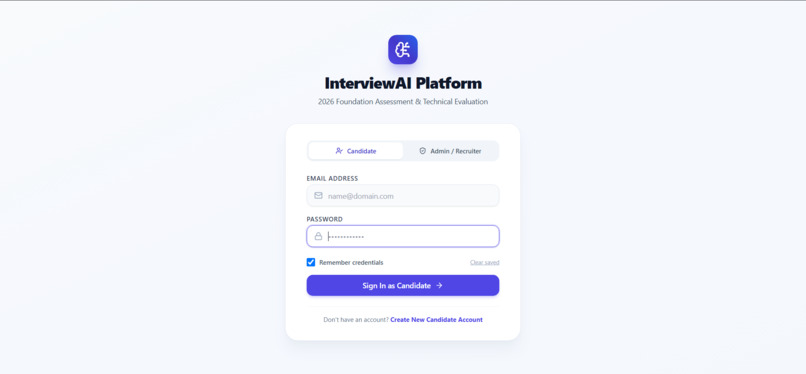 Automated Candidate Interview Sentiment Analytics Platform – screenshot 1