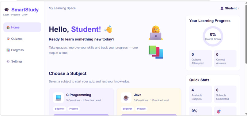 SmartStudy Quiz – screenshot 1