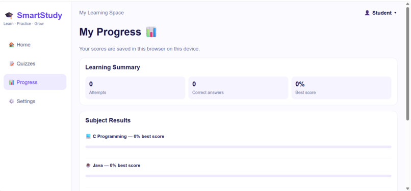 SmartStudy Quiz – screenshot 3