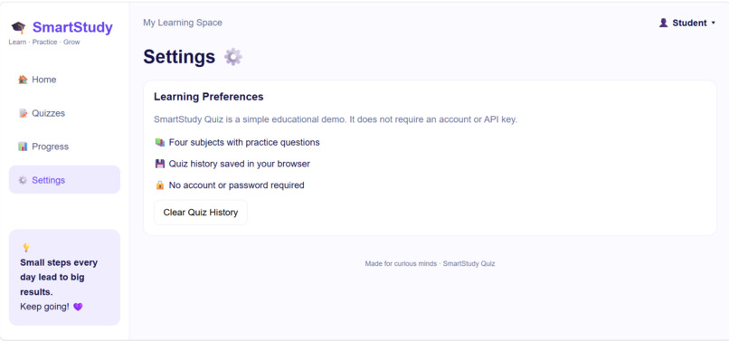 SmartStudy Quiz – screenshot 4