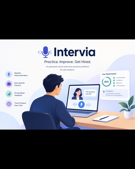 Intervia Ai – screenshot 1