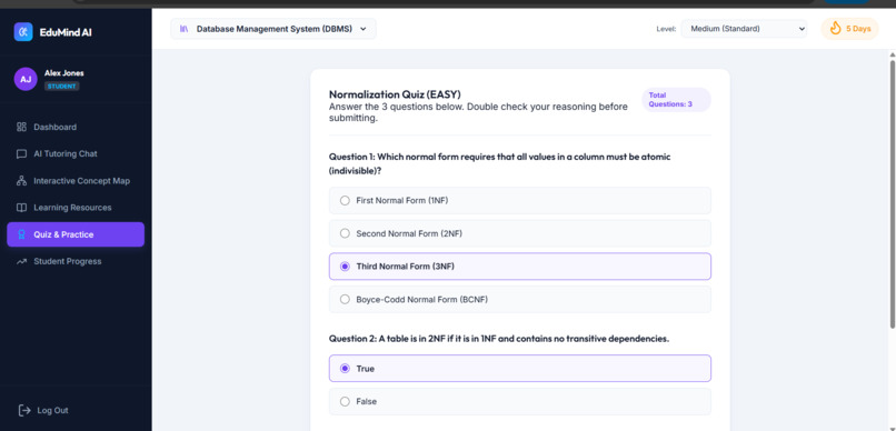 AI Tutoring Assistant with Interactive Concept Maps – screenshot 6