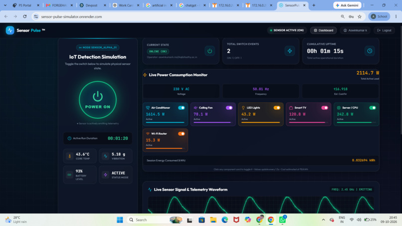 Smart Campus Energy & HVAC Optimization – screenshot 1