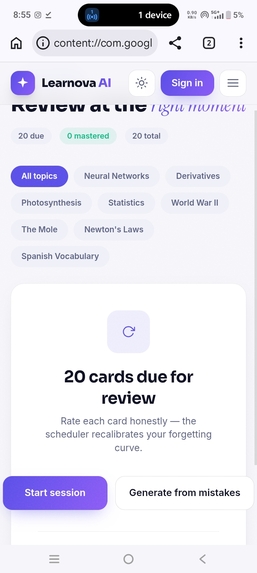 Learnova – screenshot 2