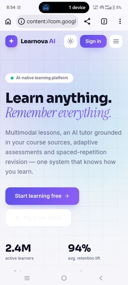 Learnova – screenshot 4