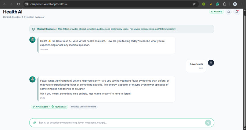 Carepulse – screenshot 2