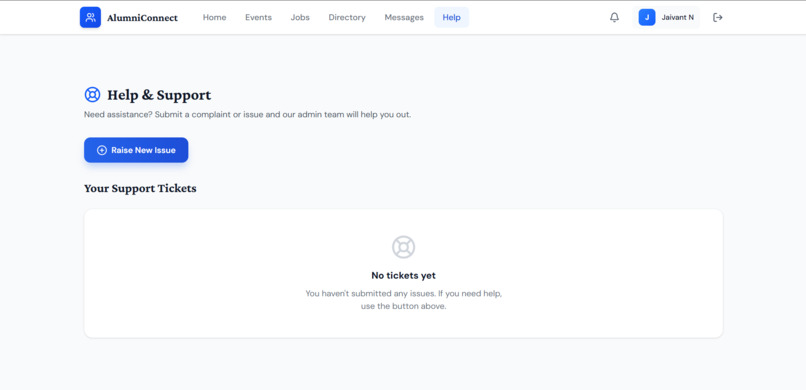 Alumni Networking and Mentorship Portal – screenshot 1