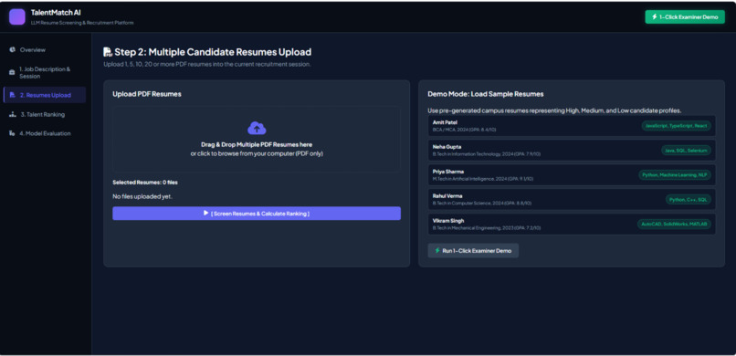 TalentMatch AI: LLM-Powered Resume Screening – screenshot 4