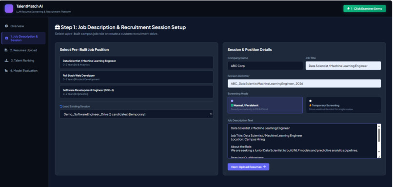 TalentMatch AI: LLM-Powered Resume Screening – screenshot 3