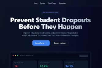 DropGuard – AI-Powered Student Dropout Prediction System