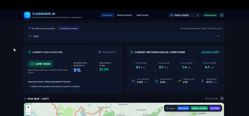 FlashFlood AI: Early Warning System – screenshot 1