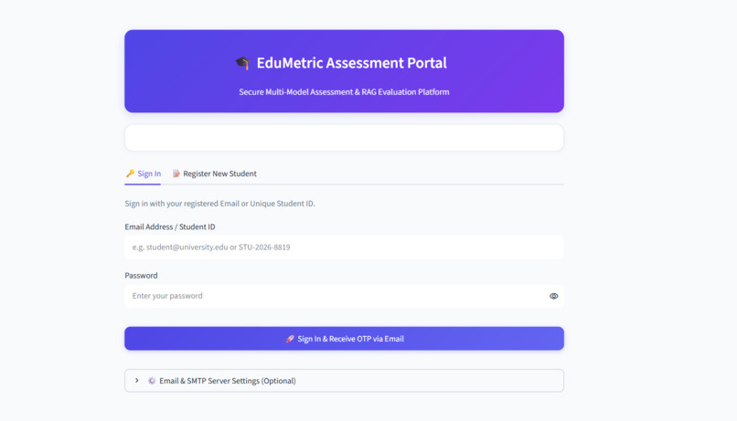 COGNIAGENT: AI-Powered Adaptive Assessment Learning System – screenshot 1