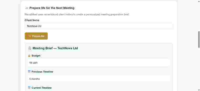 RecallMeet – screenshot 3