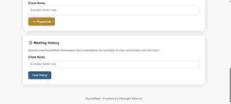 RecallMeet – screenshot 5