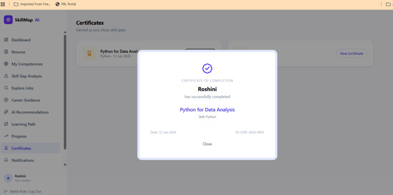 AI-Driven Micro-Credentials for Job Market Skills – screenshot 14