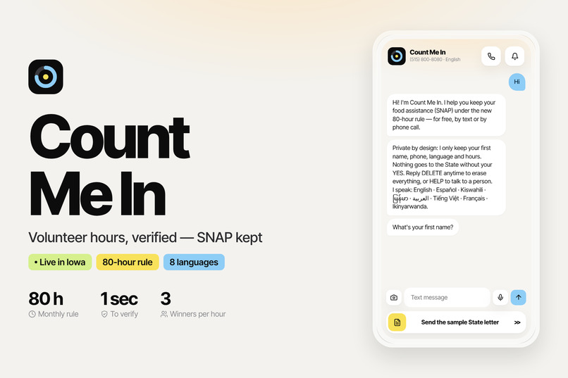 Count Me In – screenshot 1