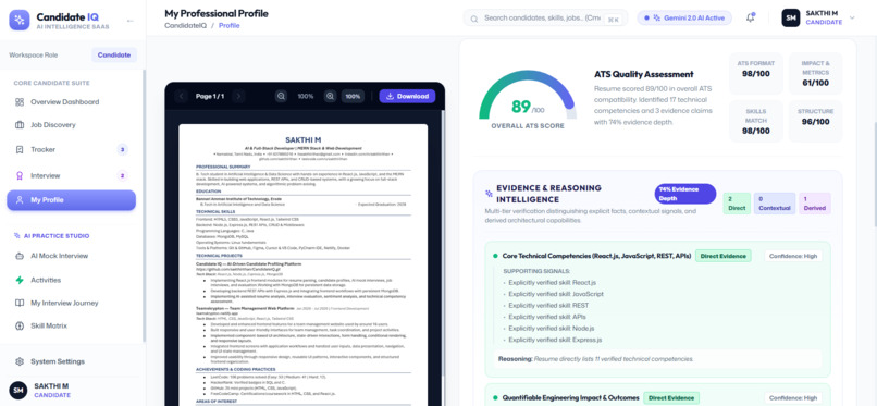 CandidateIQ – screenshot 3