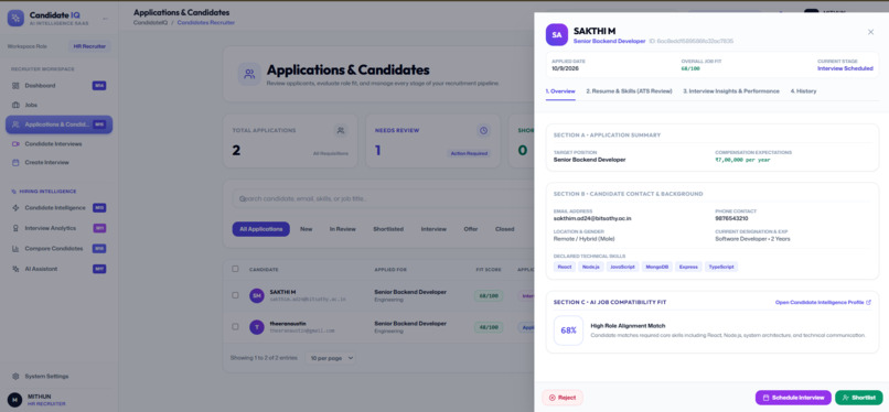 CandidateIQ – screenshot 13