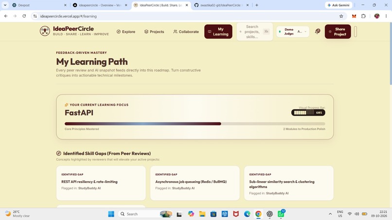 IdeaPeerCircle – screenshot 4