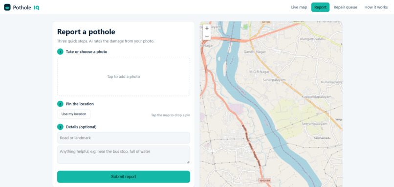 PotholeIQ – screenshot 3