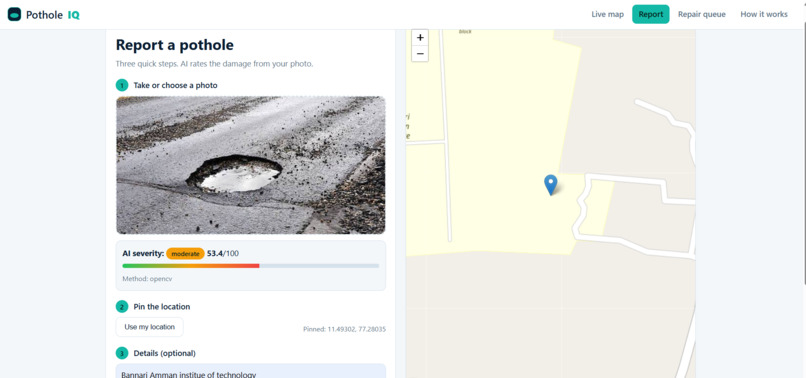 PotholeIQ – screenshot 4