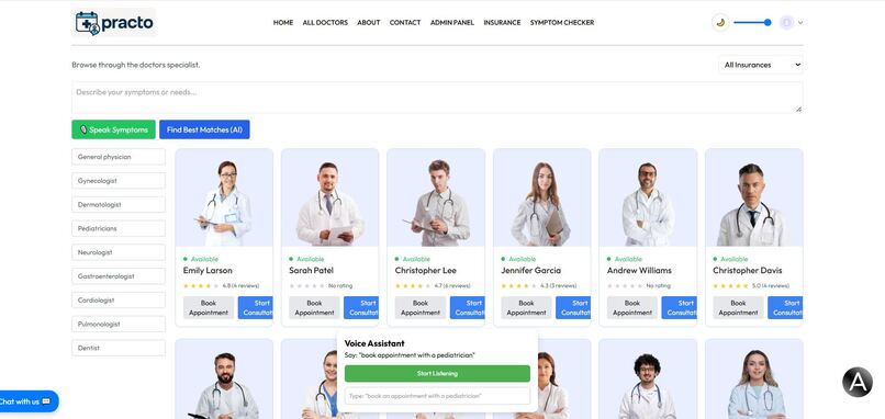 PractoAI — Intelligent Healthcare Access – screenshot 2