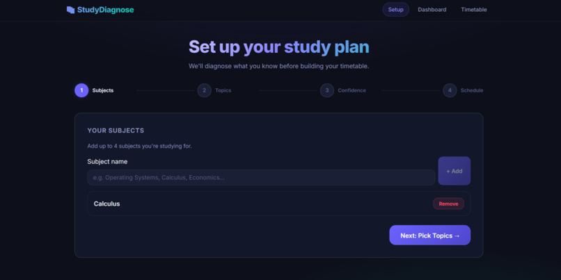 AI Study Planner – screenshot 2
