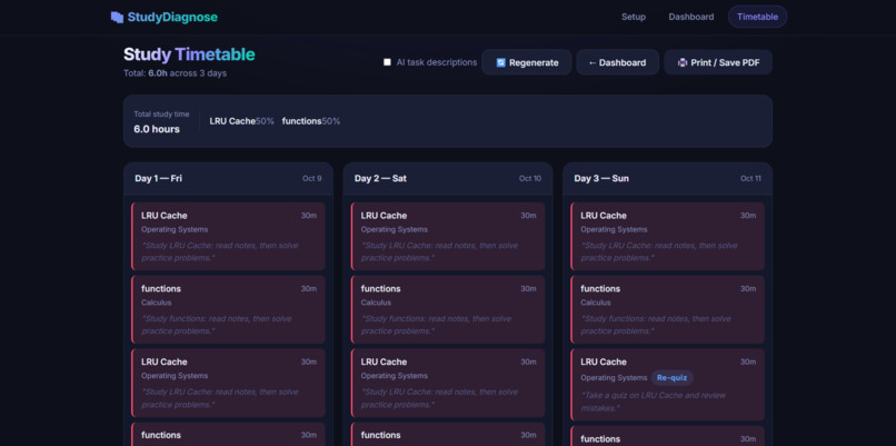 AI Study Planner – screenshot 11