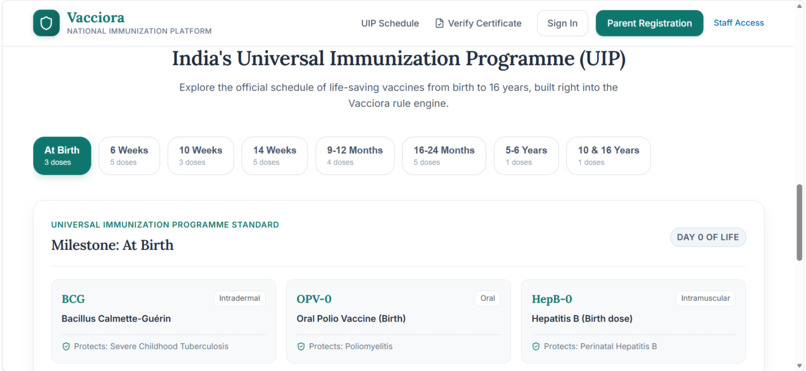 AI Vaccination Reminder System – screenshot 2