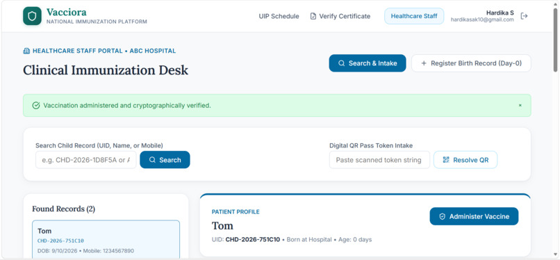 AI Vaccination Reminder System – screenshot 5