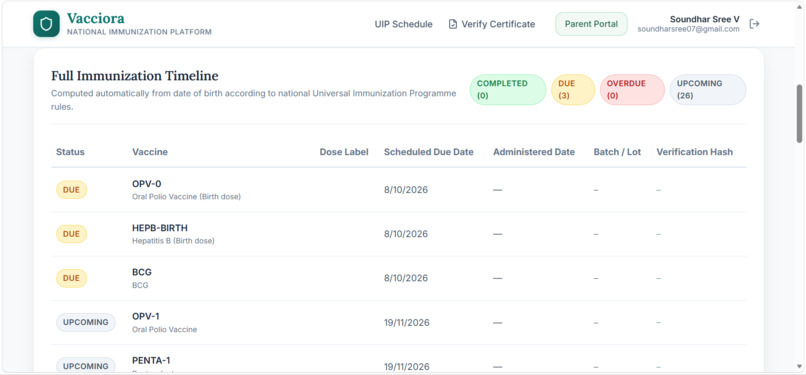 AI Vaccination Reminder System – screenshot 7