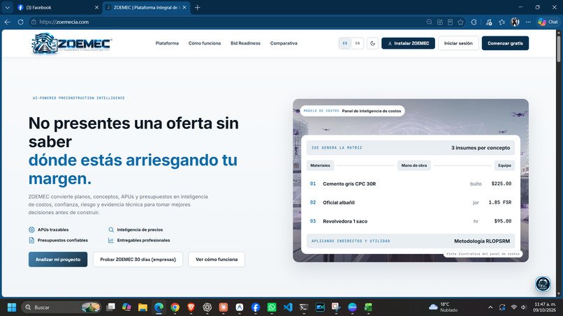ZOEMEC IA – screenshot 1