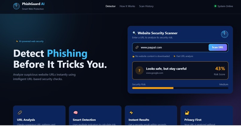 Phishing Guard Lookalike URL Detector(Luminex) – screenshot 6