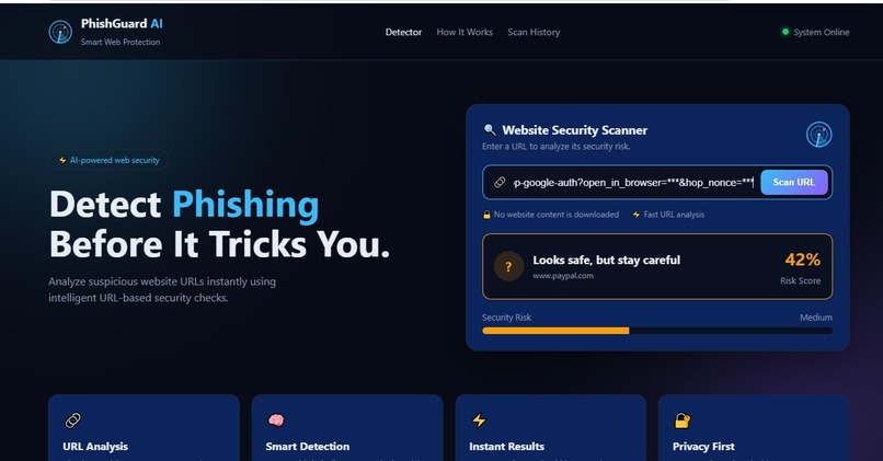 Phishing Guard Lookalike URL Detector(Luminex) – screenshot 7