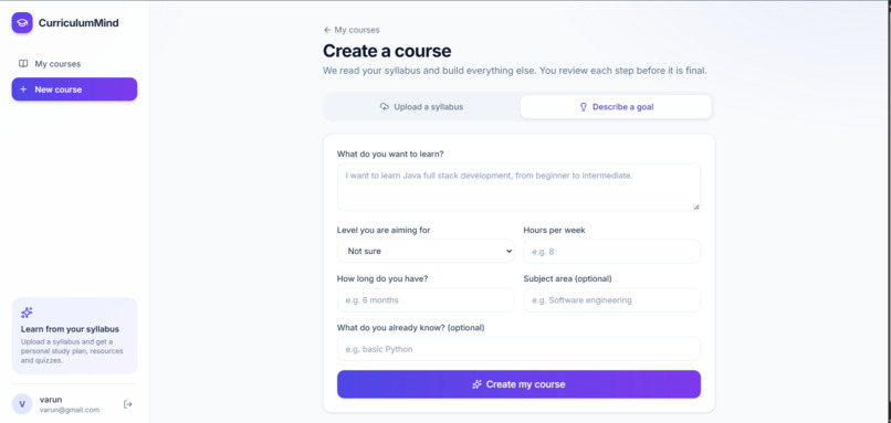 CurriculumMind AI – screenshot 5