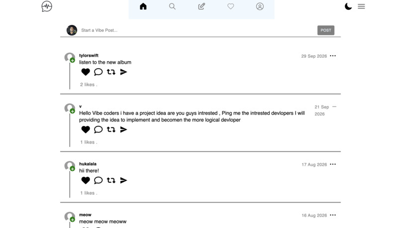 Postvibe – screenshot 2
