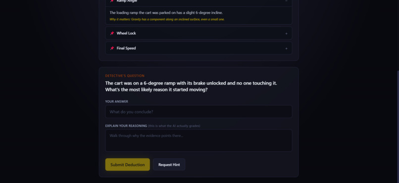 concept detective AI – screenshot 1