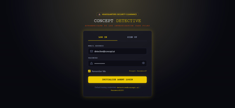 concept detective AI – screenshot 4
