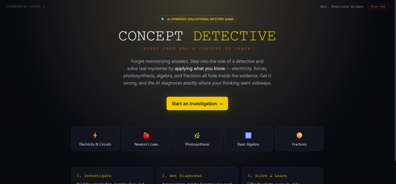 concept detective AI – screenshot 5