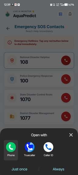 AQUAPREDICT – screenshot 2