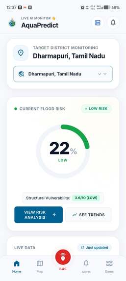 AQUAPREDICT – screenshot 3