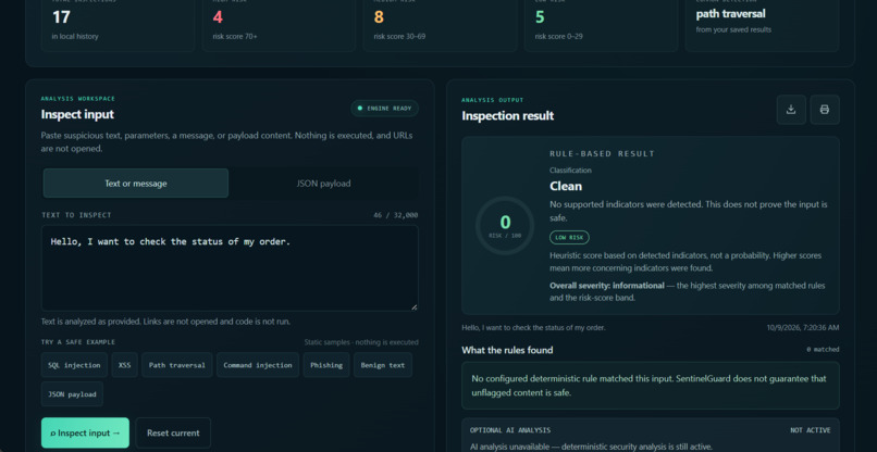 SentinelGuard AI – screenshot 4