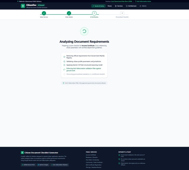 Generative AI-Powered Citizen Rights Information System – screenshot 6