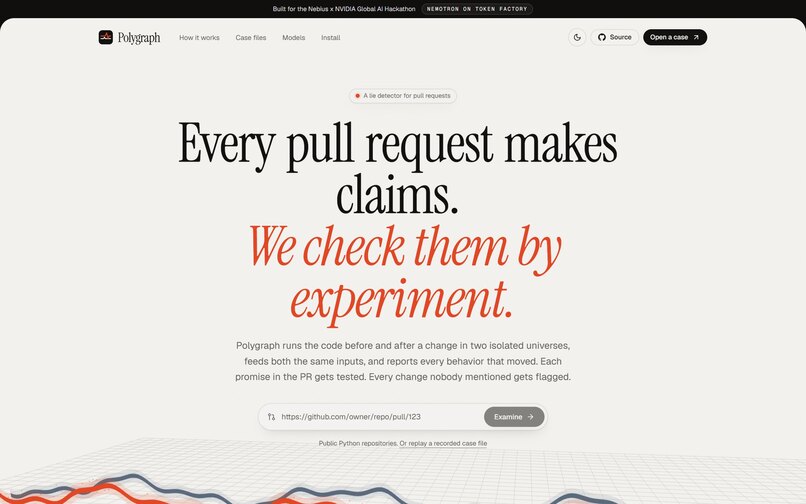Polygraph: a lie detector for pull requests – screenshot 8