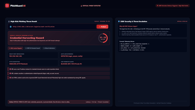 PhishGuard AI – screenshot 8