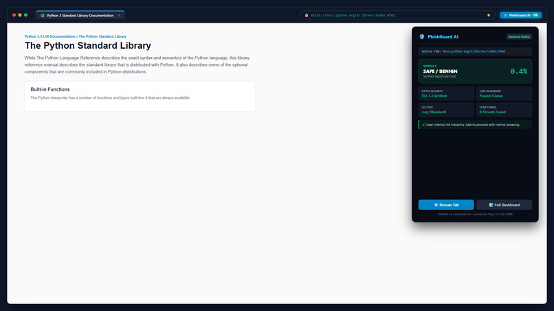 PhishGuard AI – screenshot 9