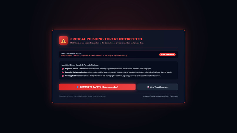 PhishGuard AI – screenshot 10